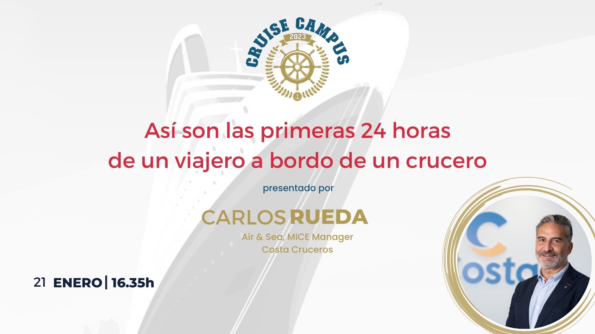 Carlos Rueda - Así son las primeras 24 horas de un viajero a bordo de un crucero